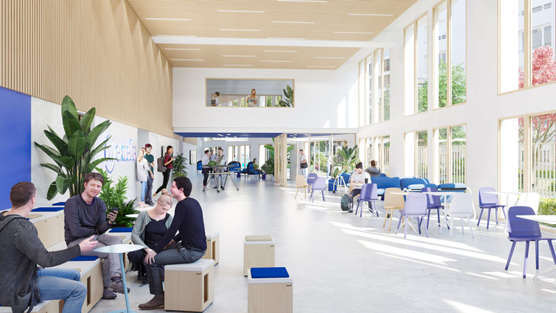 La construction du nouveau campus d&rsquo;Excelia à Tours a commencé !